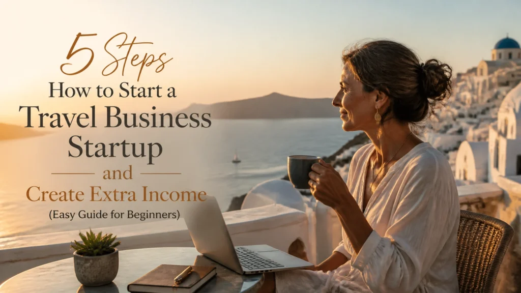 5 Steps How to Start a Travel Business Startup and Create Extra Income (Easy Guide for Beginners) e1qeliegapu