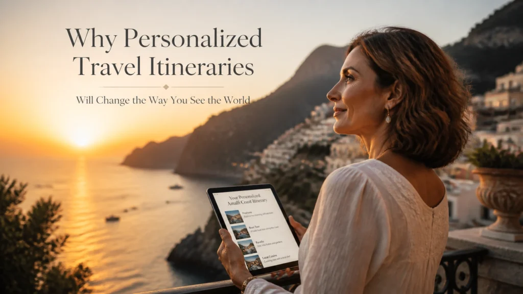 Why Personalized Travel Itineraries Will Change the Way You See the World huptgdfjqbw